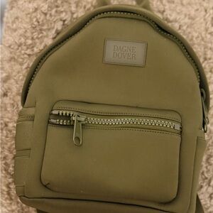 Dagne Dover Olive Green Compact Backpack